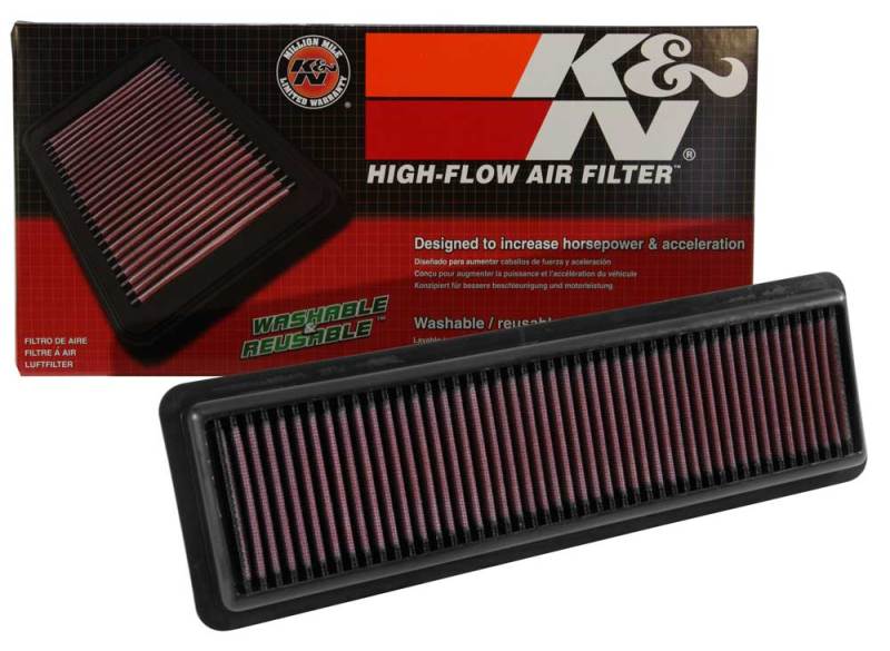 Hyundai Grand i10 Performance Air Intake - K&N Engineering - Drop-in Air Filter - 2014